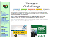 Desktop Screenshot of excelexchange.com